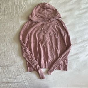 Fabletics sweater with open back